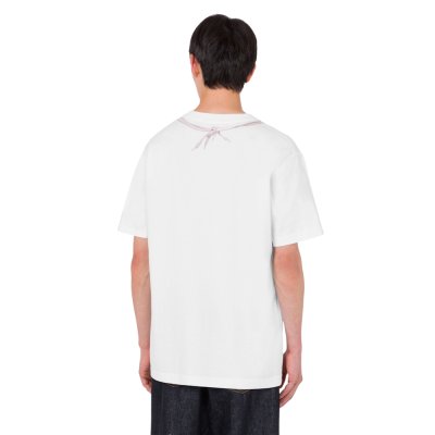 THE PRINTED ORGANIC COTTON JERSEY T-SHIRT